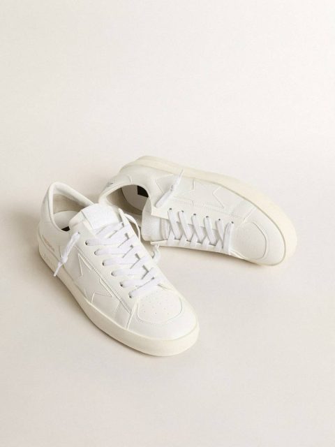 Stardan Men Men’s Bio-Based Stardan With White Star And Heel Tab Golden Goose - Image 2