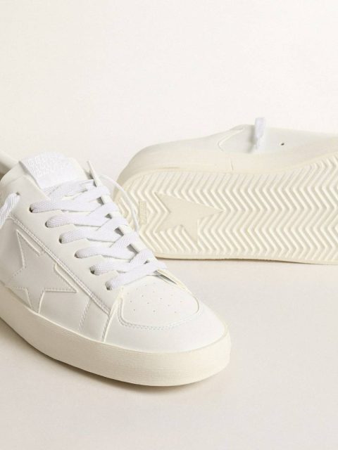 Stardan Men Men’s Bio-Based Stardan With White Star And Heel Tab Golden Goose - Image 4