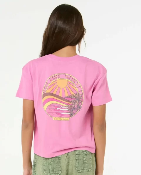 Sun & Sea Crop Tee Rip Curl Tops & Tees Kids - Image 3