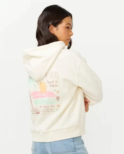 Sun To Sea Relaxed Hood Women Hoodies & Fleece Rip Curl - Image 3