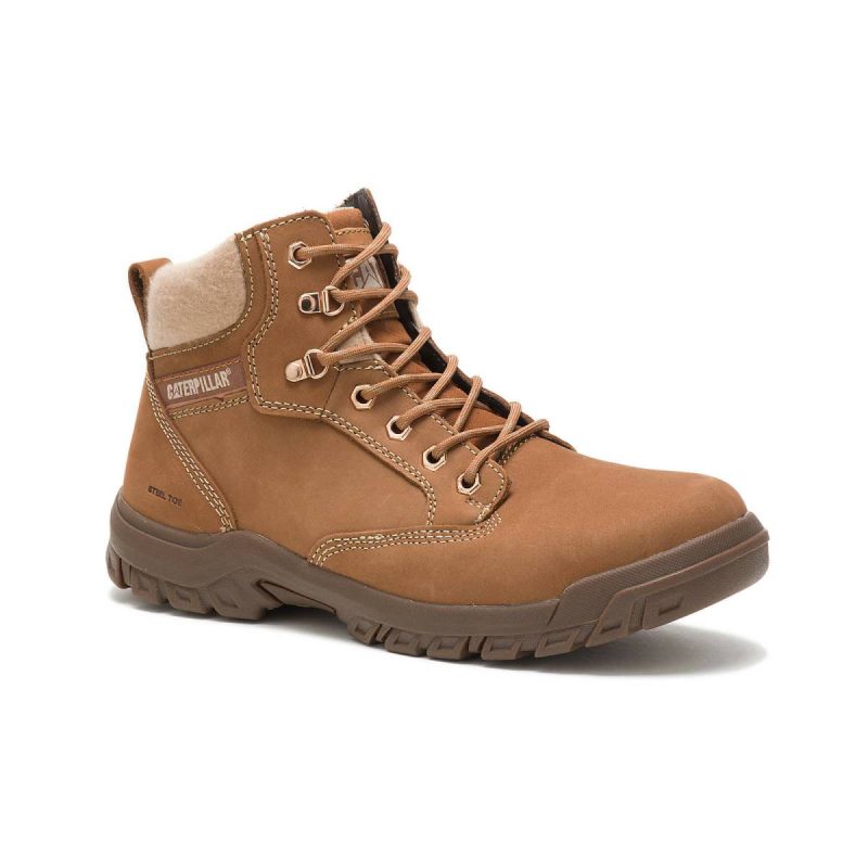 Sundance Women's Tess Steel Toe Work Boot Women Cat Boots - Image 3