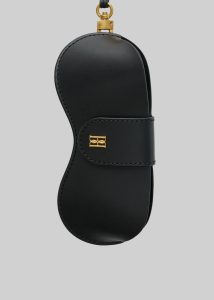 Sunglasses Black By Malene Birger Aya Sunny Sunglasses Leather Case - Black The Frankie Shop Women - Image 3