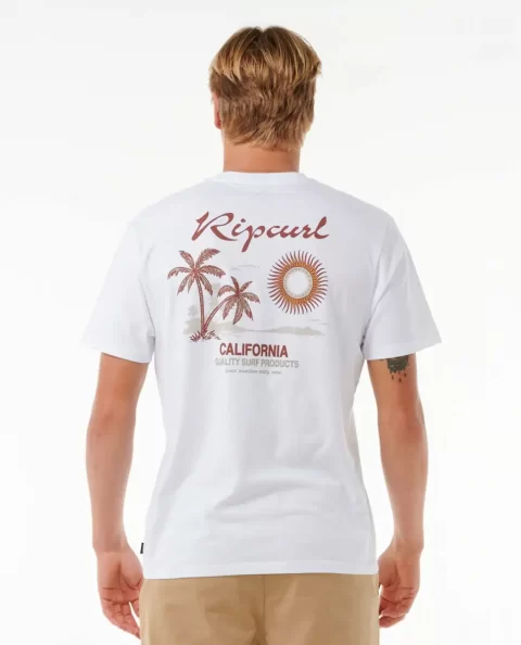 Sunset Desto Tee Rip Curl Mens Tees & Tanks - Image 3