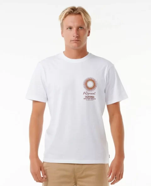 Sunset Desto Tee Rip Curl Mens Tees & Tanks