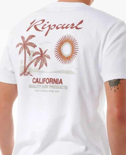 Sunset Desto Tee Rip Curl Mens Tees & Tanks - Image 5