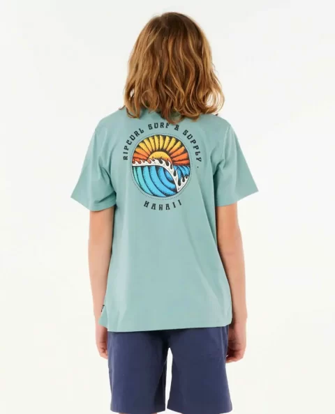 Sunsets Destination Tee Kids Rip Curl Tops & Tees - Image 2