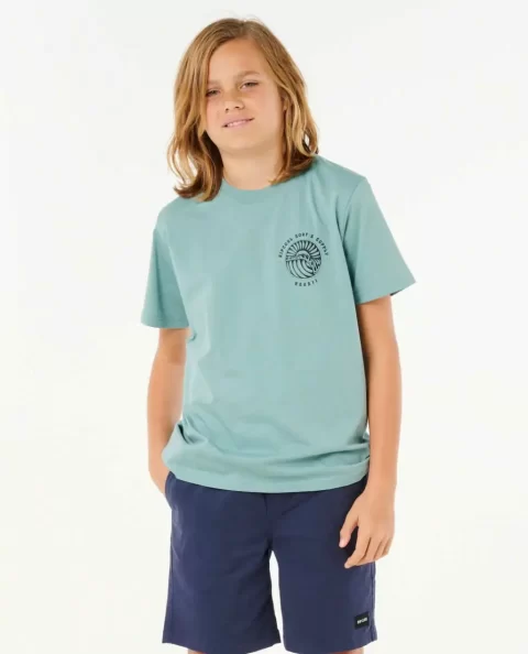 Sunsets Destination Tee Kids Rip Curl Tops & Tees