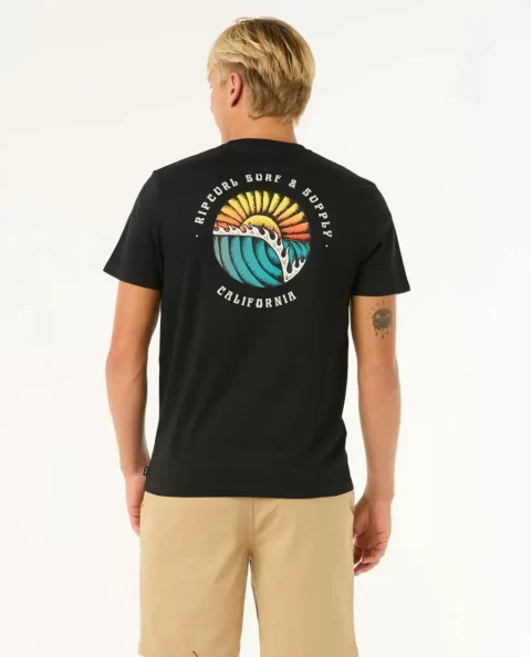 Sunsets Destination Tee Rip Curl Mens Tees & Tanks - Image 3