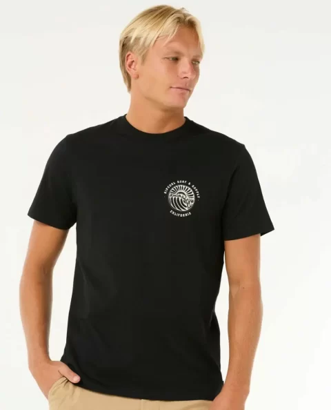 Sunsets Destination Tee Rip Curl Mens Tees & Tanks