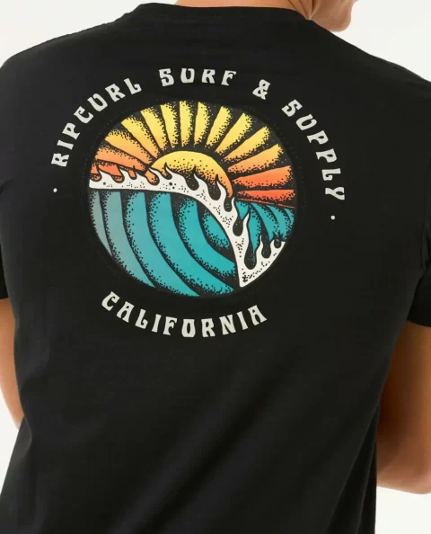 Sunsets Destination Tee Rip Curl Mens Tees & Tanks - Image 5