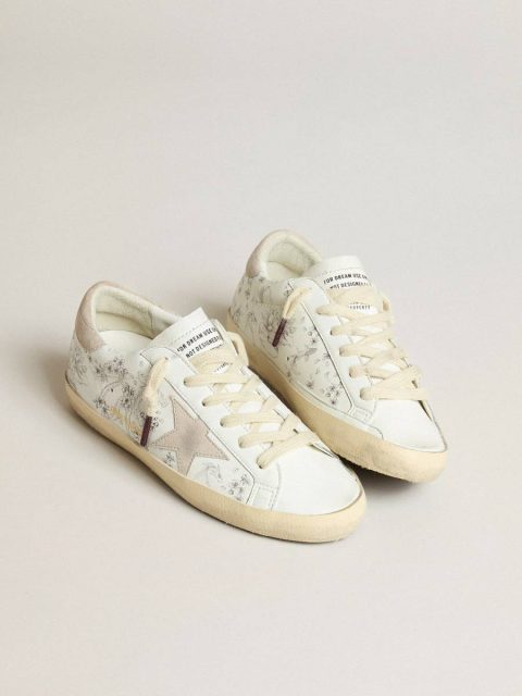 Super-Star Men’s Super-Star Ltd Cny In White Leather With Lettering On The Upper Men Golden Goose - Image 2