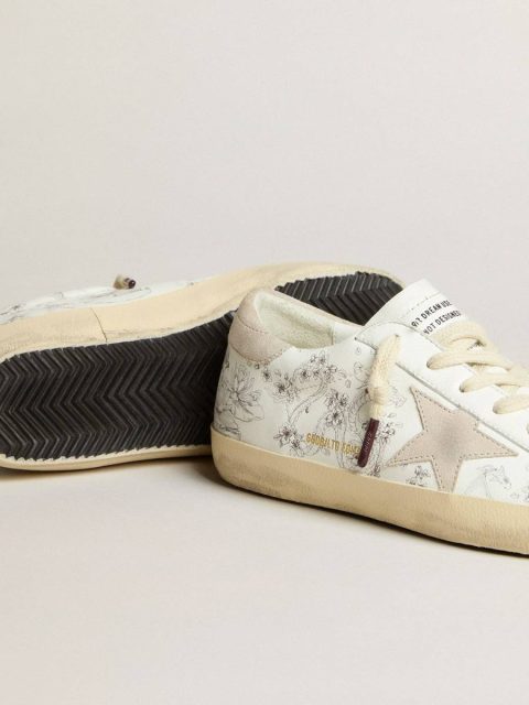 Super-Star Men’s Super-Star Ltd Cny In White Leather With Lettering On The Upper Men Golden Goose - Image 3