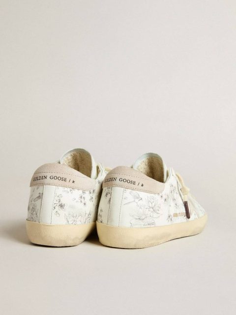 Super-Star Men’s Super-Star Ltd Cny In White Leather With Lettering On The Upper Men Golden Goose - Image 4