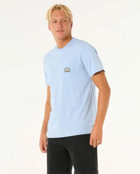 Surf Paradise Badge Tee Update Mens Tees & Tanks Rip Curl - Image 2