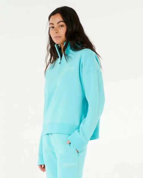Surf Puff 1/4 Zip Hoodies & Fleece Women Rip Curl - Image 2