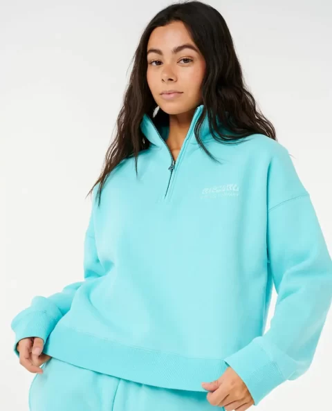 Surf Puff 1/4 Zip Hoodies & Fleece Women Rip Curl