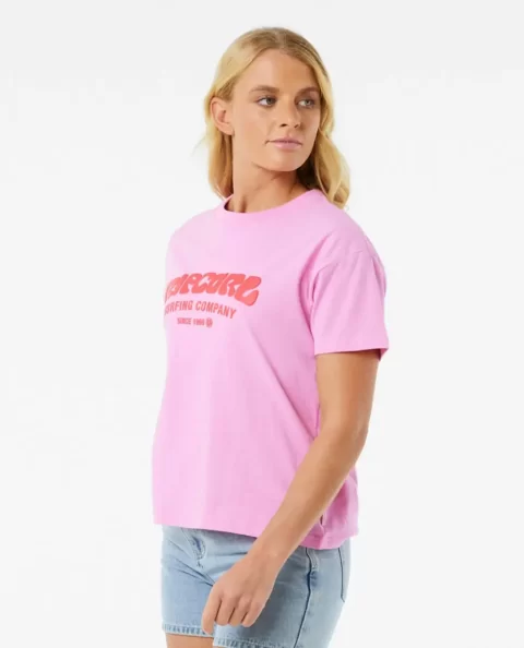 Surf Puff Relaxed Tee Women Tees & Tanks Rip Curl - Image 2