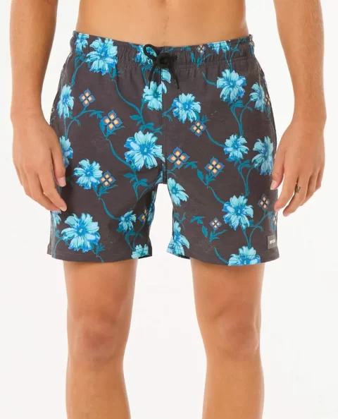 Surf Revival Floral Volley 16" Boardshorts Rip Curl Boardshorts Mens