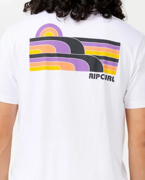 Surf Revival Line Up Tee Tees & Tanks Rip Curl Mens - Image 4