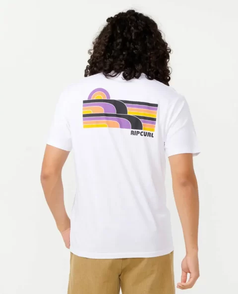 Surf Revival Line Up Tee Tees & Tanks Rip Curl Mens