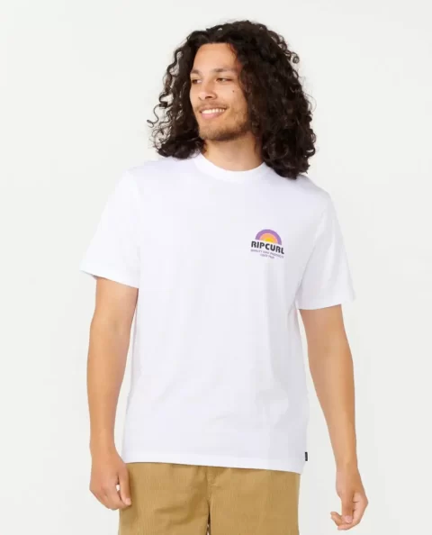Surf Revival Line Up Tee Tees & Tanks Rip Curl Mens - Image 5