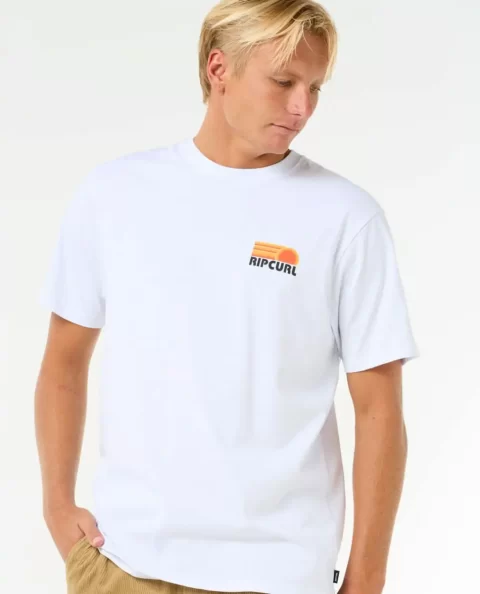 Surf Revival Stacked Tee Mens Tees & Tanks Rip Curl