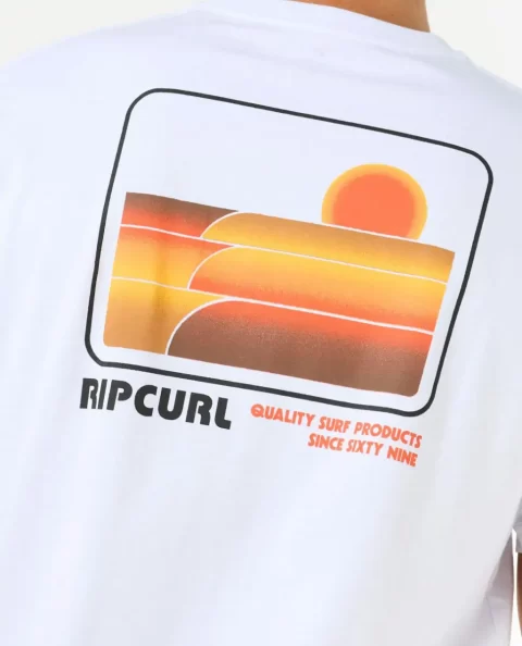 Surf Revival Stacked Tee Mens Tees & Tanks Rip Curl - Image 5