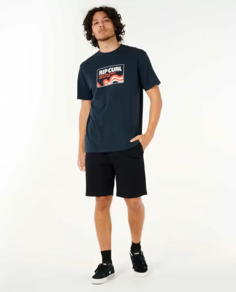 Surf Revival Swirl Tee Mens Rip Curl Tees & Tanks - Image 4