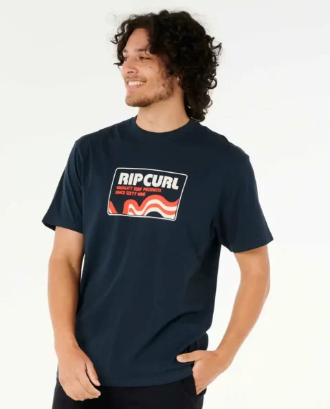 Surf Revival Swirl Tee Mens Rip Curl Tees & Tanks