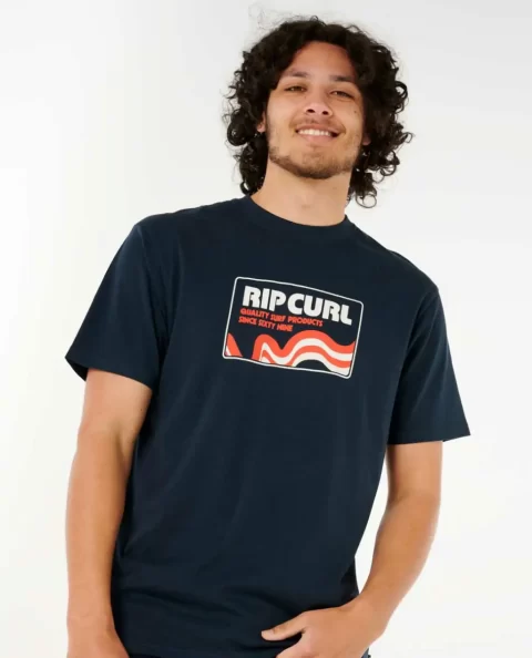 Surf Revival Swirl Tee Mens Rip Curl Tees & Tanks - Image 5