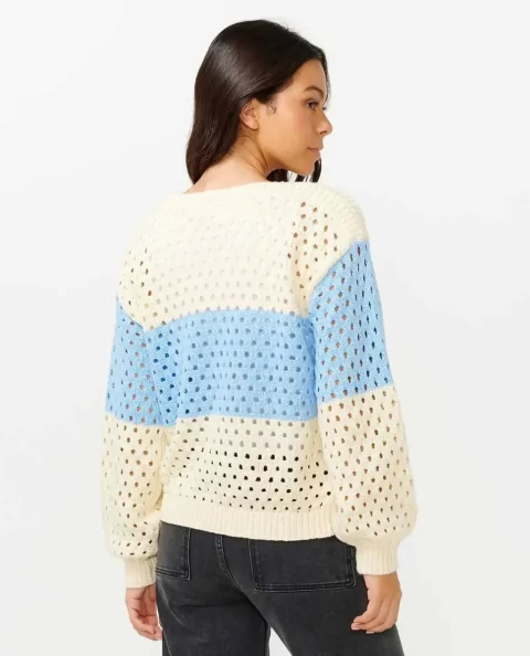 Sweaters Desert Dreams Stripe Knit Rip Curl Women - Image 2