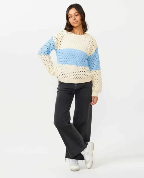 Sweaters Desert Dreams Stripe Knit Rip Curl Women - Image 4