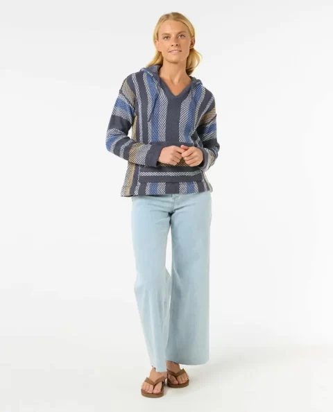 Sweaters Women Surf Revival Poncho Rip Curl - Image 4