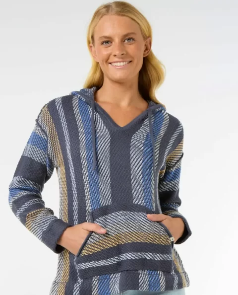 Sweaters Women Surf Revival Poncho Rip Curl