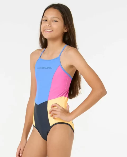 Swimwear Kids Block Party One Piece Rip Curl - Image 2