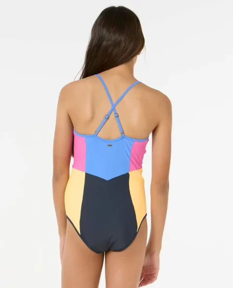 Swimwear Kids Block Party One Piece Rip Curl - Image 3