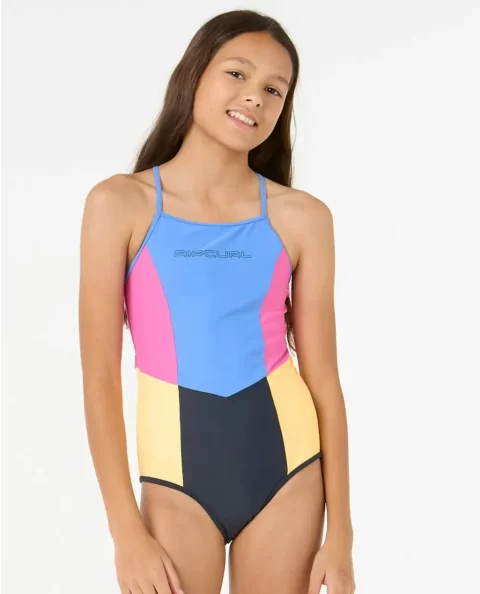 Swimwear Kids Block Party One Piece Rip Curl