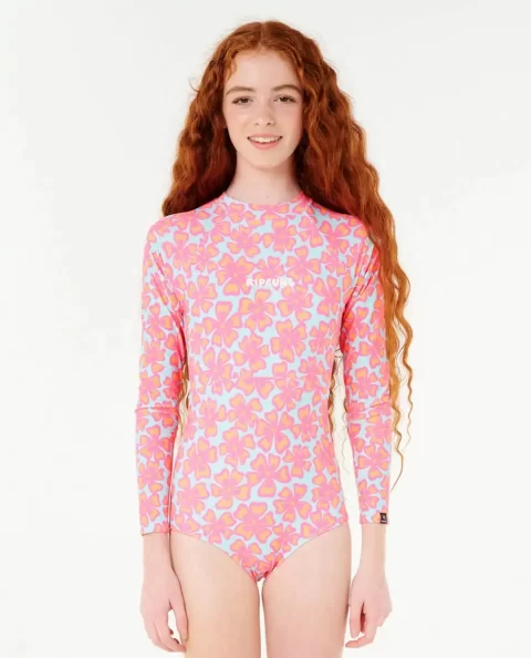 Swimwear Rip Curl Kids Neon Isles Long Sleeve Surfsuit