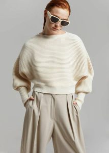Tansy Pleated Trousers - Beige Beige Women Bottoms The Frankie Shop - Image 5