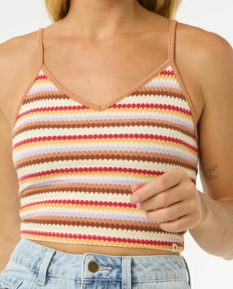 Tees & Tanks Bobbi Stripe Cami Rip Curl Women - Image 5