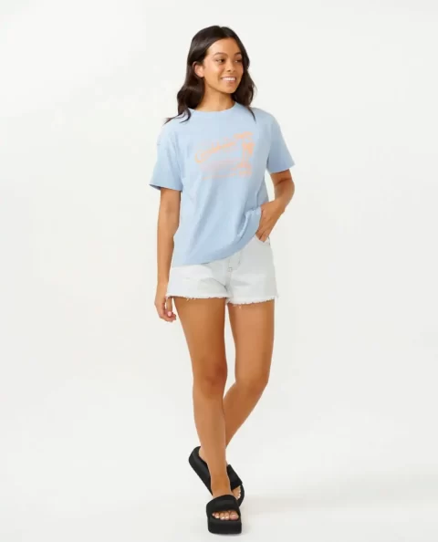 Tees & Tanks Caribbean Relaxed Tee Women Rip Curl - Image 4