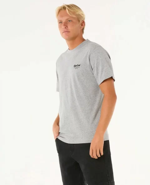 Tees & Tanks Easy Embroid Tee Rip Curl Mens - Image 2