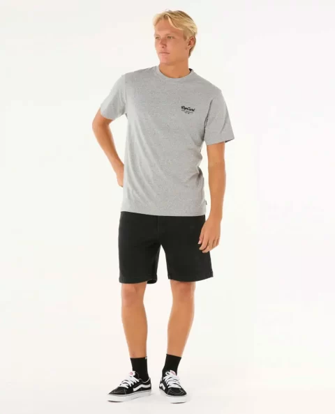Tees & Tanks Easy Embroid Tee Rip Curl Mens - Image 4