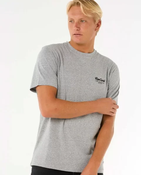 Tees & Tanks Easy Embroid Tee Rip Curl Mens