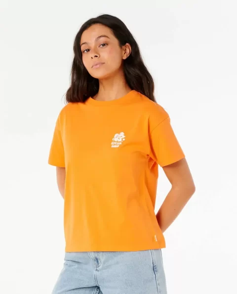 Tees & Tanks Hibiscus Relaxed Tee Rip Curl Women - Image 3