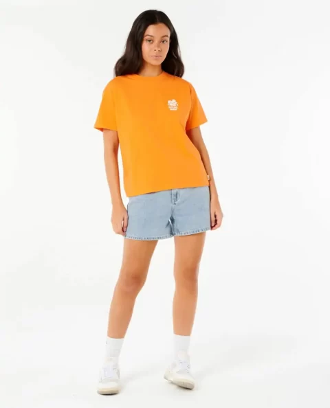 Tees & Tanks Hibiscus Relaxed Tee Rip Curl Women - Image 4
