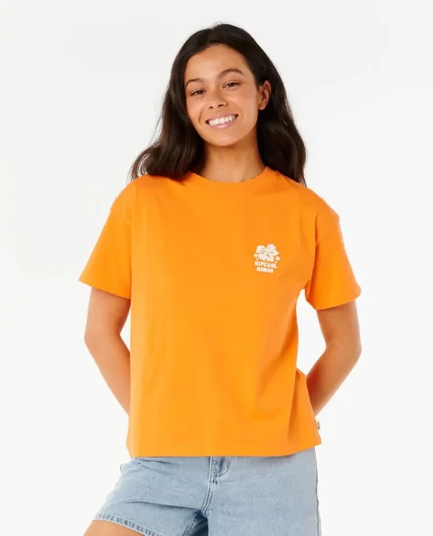 Tees & Tanks Hibiscus Relaxed Tee Rip Curl Women