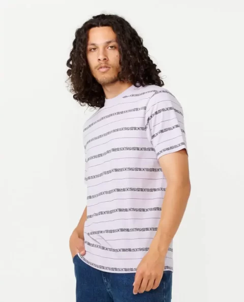 Tees & Tanks Hoffman Stripe Tee Rip Curl Mens - Image 2