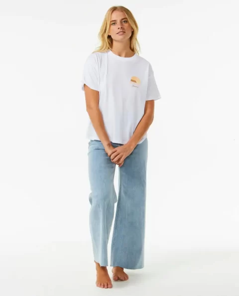 Tees & Tanks Line Up Relaxed Tee Rip Curl Women - Image 4