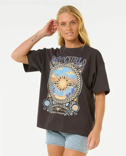 Tees & Tanks Luna Heritage Tee Women Rip Curl - Image 2